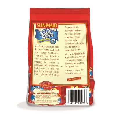 Yogurt Raisins Mini-Snacks thumbnail