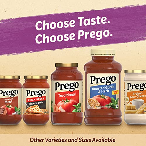Prego Alfredo Sauce with Roasted Garlic, 22 Oz Jar thumbnail