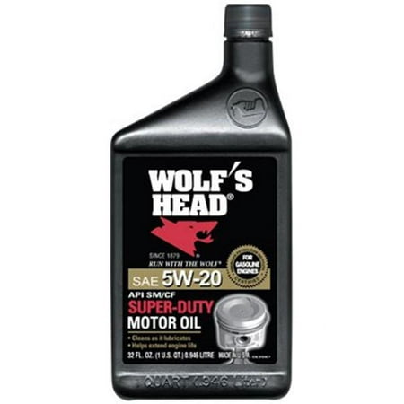 Wolfs Head 5W 20 Qt. Heavy-Duty Motor Oils