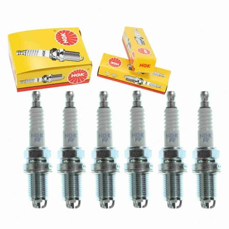 6 Pc NGK 5509 Standard Spark Plugs for 1765266 22401-Y9017 3922 5062 7403 C6BYC F7KTCR FR5DTC FR6DTC FR6KTC FR7DTC K22PBR-S W4DP0 W5DP0 Ignition Wire 
