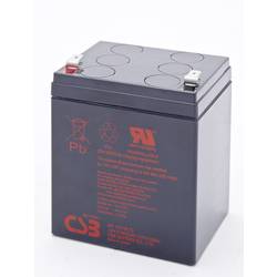 CSB Battery HR1221WF2 High-Rate 12V 5Ah AGM Low Maintenance Compact