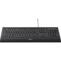 Logitech K280e USB QWERTZ German Black