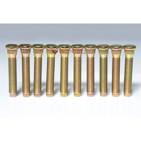 Lexus CT200h 50 Mm Long Extended Wheel Lug Wheel Studs Wheel Bolts M 12 X 1.5 X 50 Mm Year 2011-2017 1 Set (Pack of 10)