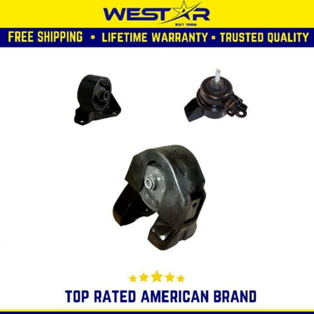 Engine Motor Mount 3PCS Set Compatible for 2007-2010 Kia Optima/ Magentis 2.4L Replaces 9311 9335 9323