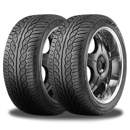 Set of 4 Yokohama Parada Spec-X 295/45R20 114V Tires 110100227 / 295/45/20 / 2954520 Fits: 2018-20 Dodge Durango SRT
