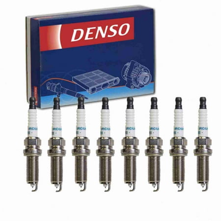 8 Pc DENSO 3439 Spark Plugs for 22401-1HC1B 22401-EW61B 22401-JA01B 22401-JD01B AJ812146 C2P23089 FXE20HR11 Ignition Wire Secondary Fits Select: 2007-