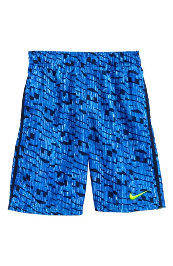 Boy's Nike Diverge Volley Shorts, Size S (8) - Blue