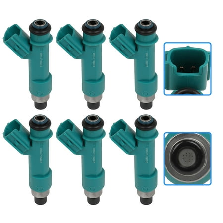 Injectors CCIYU 12 Holes Fuel Injector Set Fit for 03-10 for Toyota for 4Runner  07-09 for Toyota for FJ Cruiser  05-11 for Toyota for Tacoma/Tundra F