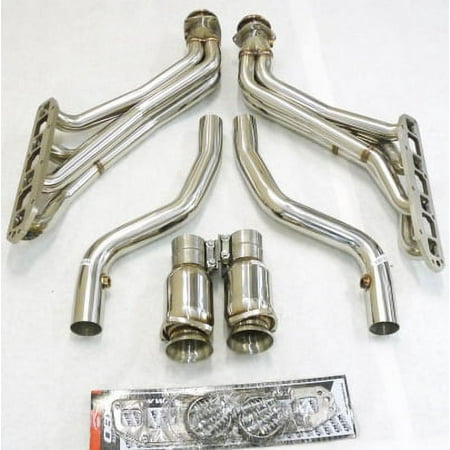 Stainless Long Tube Header for 06-21 Dodge Charger/ Chrysler300C  05-08 Dodge Magnum R/T 5.7L  09-23 Dodge Challenger 5.7L/6.1L HEMI by OBX