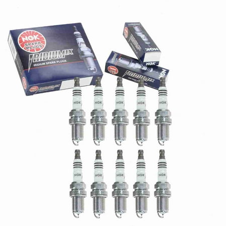 10 Pc NGK 6418 Iridium IX Spark Plugs for 1765247 1UN7-18-110 22401AA510 3373 3431 4227 4228 4702 5304 5501 9 9001 9001-2 9001S 9201 9201-2 9802 9802-