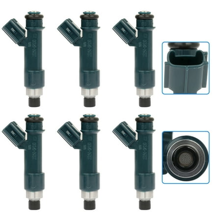 Injectors CCIYU 12 Holes Fuel Injectors Set Fit for 03-10 for Toyota for 4Runner 07-09 for Toyota for FJ Cruiser 05-11 for Toyota for Tacoma 05-11 for