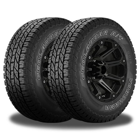 Pair of 2 Yokohama Geolandar a/T G015 OWL 315/70R17 121/118S Tires 110101643 / 315/70/17 / 3157017 Fits: 2017-22 Ford F-150 Raptor  2003-09 Hummer H2 