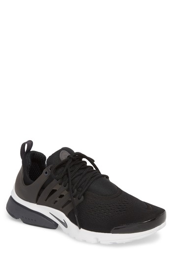 Men's Nike Air Presto Ultra Breathe Sneaker, Size 10 M - Black
