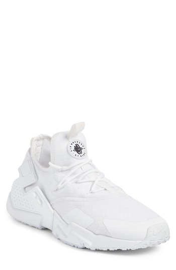 Men's Nike Air Huarache Drift Sneaker, Size 10 M - White