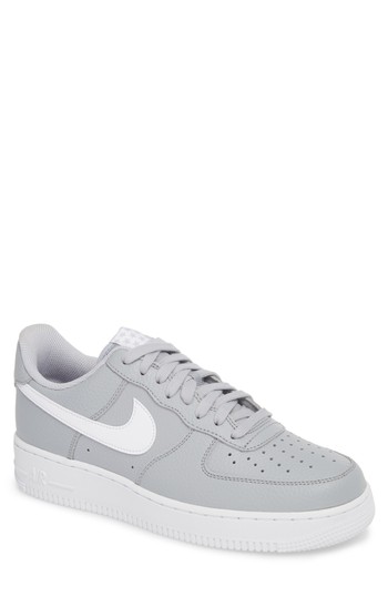 Nike Air Force 1 '07 Wolf Grey/White Men's Basketball Shoes AA4083-013 Size 10