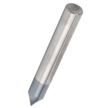 60° Milling Cutter Bit  3 Flute Chamfer Milling Cutter Professional Durable Simple to Operate for Industrial Supplies D10 X 60° X 75L