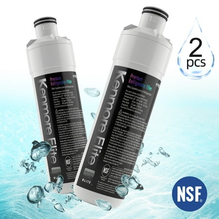 2 PCS Kenmore 9980 Replacement Refrigerator Water Filter for Kenmore Elite 9980 Replacement Compatible with LT1000P   LT1000PC  LT1000 ADQ747935  MDJ6