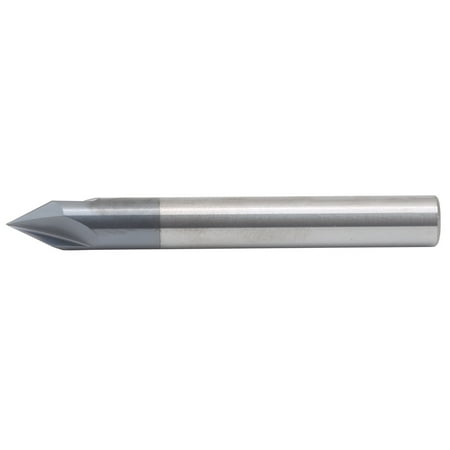 Chamfering Milling Cutter  Simple to Operate CNC Milling Cutter Professional 3 Flute Chamfer Milling Cutter for Industrial Supplies D6 X 60? X 50L