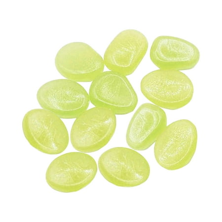FNGZ Drill Bits & Accessories Clearance Promo Garden Pebbles Glow Stones Rocks Luminous Pebbles for Walkways Outdoor Decor Yellow