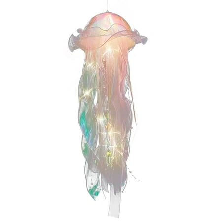 FNGZ Night Lights Clearance Promo LEDJellyfish Lamp Nightlight Handmade Creative DIY Portable Atmosphere Decorative Lamp Party Decorative Lamps for Ba