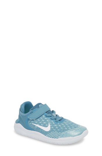 Toddler Nike Free Rn Running Shoe, Size 10 M - Blue