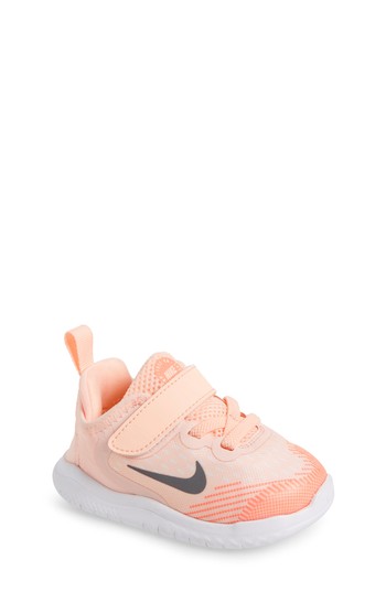 Toddler Nike Free Rn Running Shoe, Size 10 M - Pink