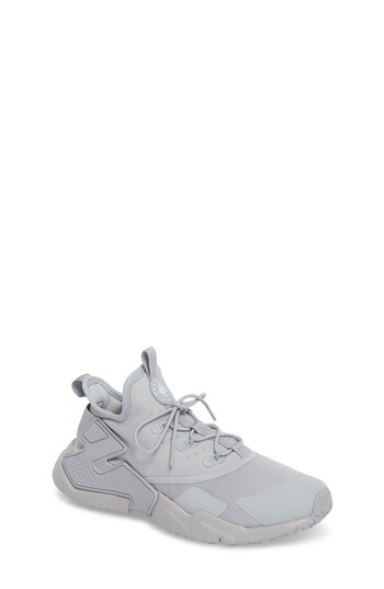 Toddler Boy's Nike Huarache Run Drift Sneaker, Size 10 M - Grey