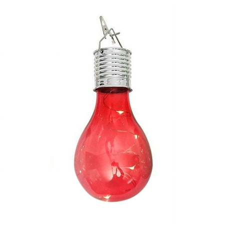 FNGZ LED Light Clearance Promo Waterproof Solar Rotatable Outdoor Garden Camping Hanging LED Light LampHOT Red