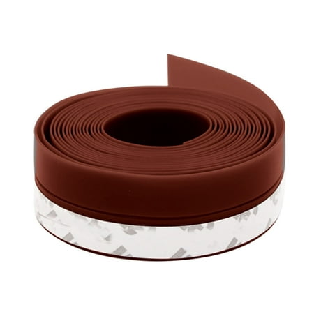 FNGZ Sealing Strip Clearance Promo Transparent Windproof Silicone Sealing Strip Bar Door Sealing Strip 100x4.5x0.5 Brown