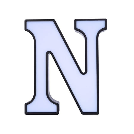 FNGZ LED Light Clearance Promo Creative LED Letter Lights Night Light Plastic English Letters Light Lamp Decor