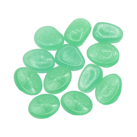 FNGZ Drill Bits & Accessories Clearance Promo Garden Pebbles Glow Stones Rocks Luminous Pebbles for Walkways Outdoor Decor Green