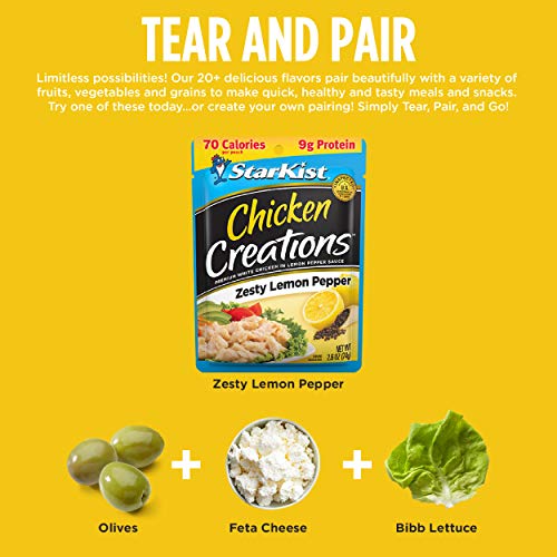 StarKist Chicken Creation Zesty Lemon Pepper, Single Serve Pouch, 2.6 Oz thumbnail