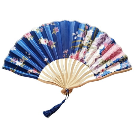 FNGZ Fans Clearance Promo Chinese Style Hand Held Fan Bamboo Paper Folding Fan Party Wedding Decor