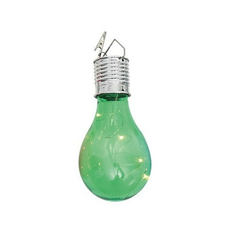 FNGZ LED Light Clearance Promo Waterproof Solar Rotatable Outdoor Garden Camping Hanging LED Light Lamp Bulb GN Green