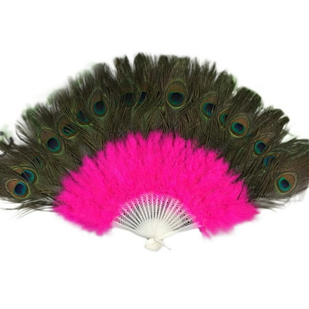 FNGZ Paper Fans Set Clearance Promo Wedding Showgirl Dance Elegant Large Feather Folding Hand Fan Decor Decal Hot