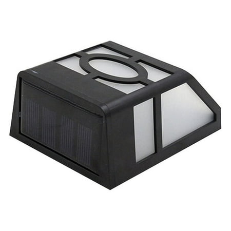 FNGZ LED Light Clearance Promo Solar 2 LED Outdoor Garden Wall Path Yard Landscape Light