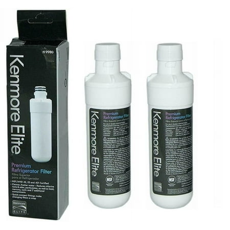 2 Pack Replacement for Kenmore 9980 Refrigerator Water Filter