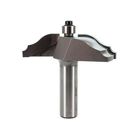 Router Bits 5954 Ogee Bead Raised Panel Bit with 2-/12-Inch Large Diameter and 5/8-Inch Cutting Length