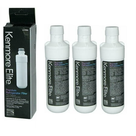 Replacement for Kenmore 9980 Refrigerator Water Filter 3 Pack