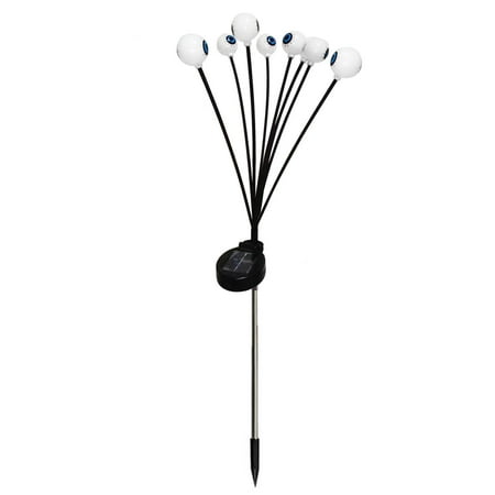 Apmemiss Clearance 2024 New Solar Powered String Eyeball Lamp Ghost Eye Ground Lamp Outdoor Courtyard Holiday Party Decoration