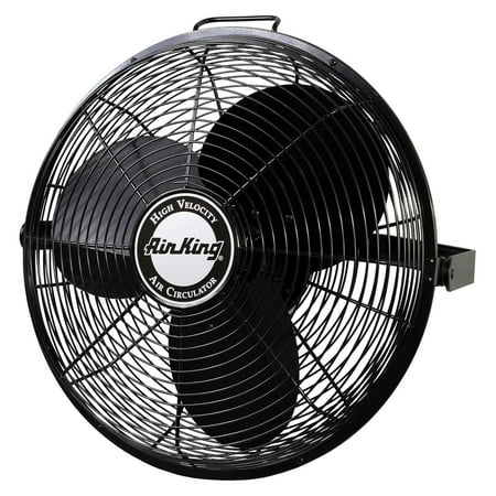 Drevy 9318 Industrial Grade High Velocity Multi Mount Fan  18-Inch Black