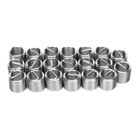 Thread Repair Sleeve20Pcs Thread Repair Sleeve Sleeve Bushing Screw Wire Thread Insert Best in Its Class