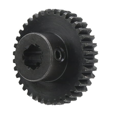 Henmomu 4303-4008-0036 Sprocket Cast Steel 36-Teeth Gear 8mm Hex Hole Industrial Robot Parts 36‑Teeth Gear Gear