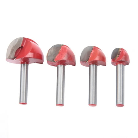 Round Bottom Milling Cutter  Simple Operation High Hardness Round Bottom Knife Fine Craftsmanship Professional for Industry