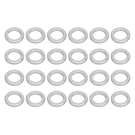 Washer  Stainless Steel 60Pcs 6mm ID Wide Use 9mm OD Washers for Maintenance 4807-0609-0250