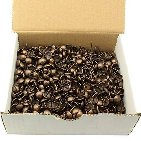 1000 Pcs 7/16  Diameter Antique Oxidized Nail #6990-AO-1/2 Tacks