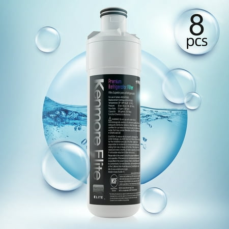 8 Pack Kenmore 9980 Refrigerator Water Filter  Compatible with Kenmore 469980  9980 LT1000PC/PCS  LT1000PC MDJ64844601  ADQ747935 ADQ74793504