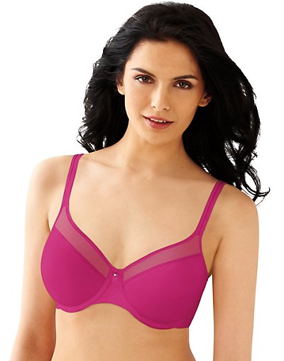 Bali One Smooth U Ultra Light Illusion Neckline Underwire Bra 3439