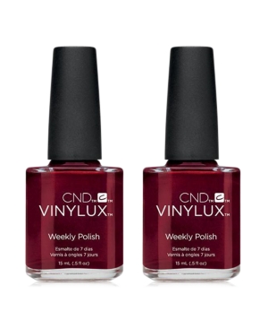 Creative Nail Design Vinylux Scarlet Letter Nail Polish Duo (Two Items), 0.5-oz, from Purebeauty Salon & Spa