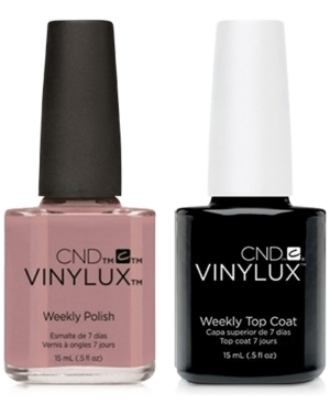 Creative Nail Design Vinylux Field Fox Nail Polish & Top Coat (Two Items), 0.5-oz, from Purebeauty Salon & Spa